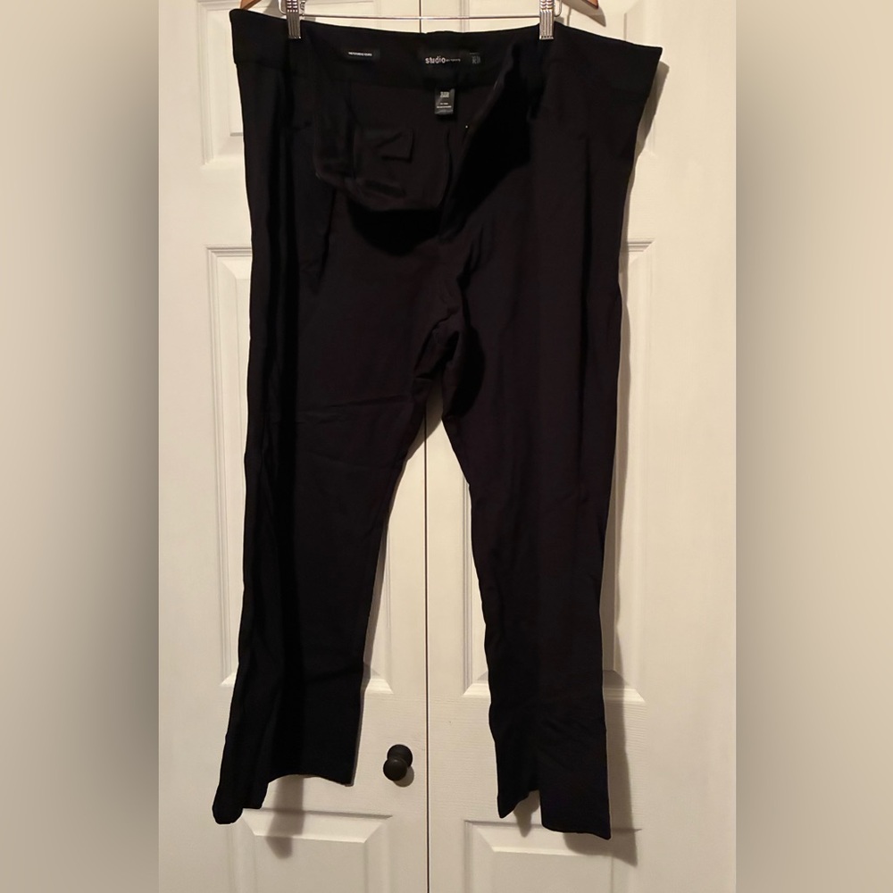 Women's Classic Black Straight Leg Pants